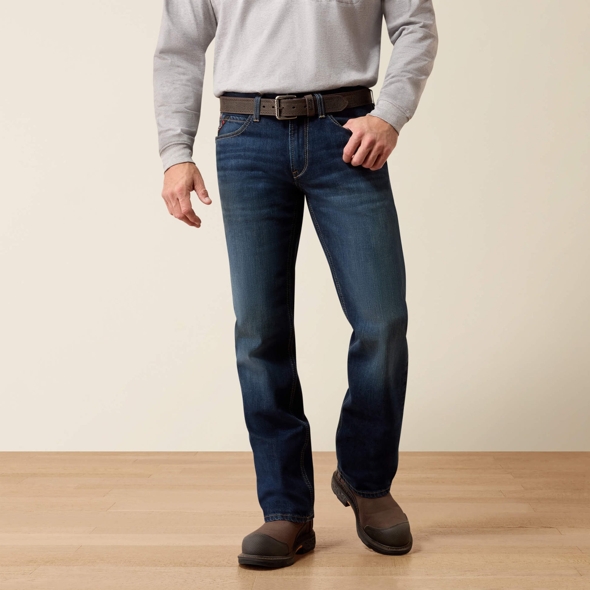 Ariat Men FR M4 Relaxed Lightweight DuraStretch Boot Cut Jeans