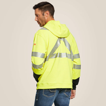 Ariat Men FR Hi-Vis Full Zip Hoodie