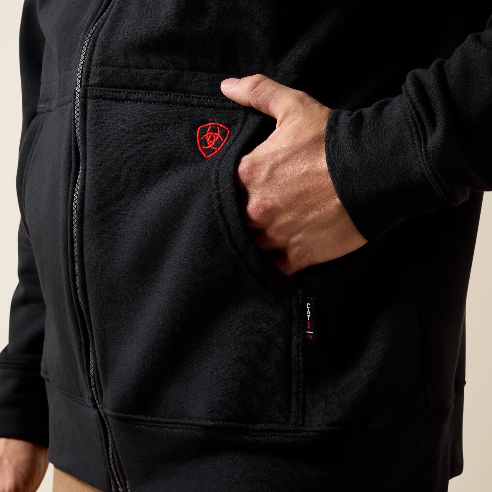 Ariat Men FR DuraStretch Full Zip Hoodie