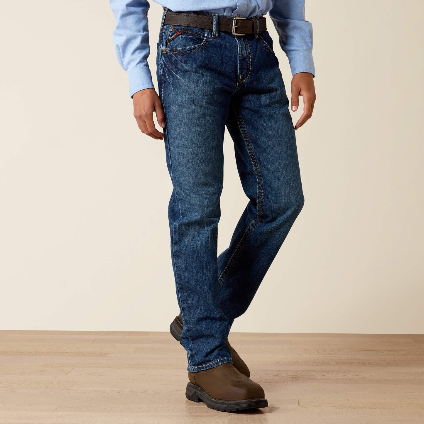 Ariat Men FR M3 Loose Basic Stackable Straight Leg Jean