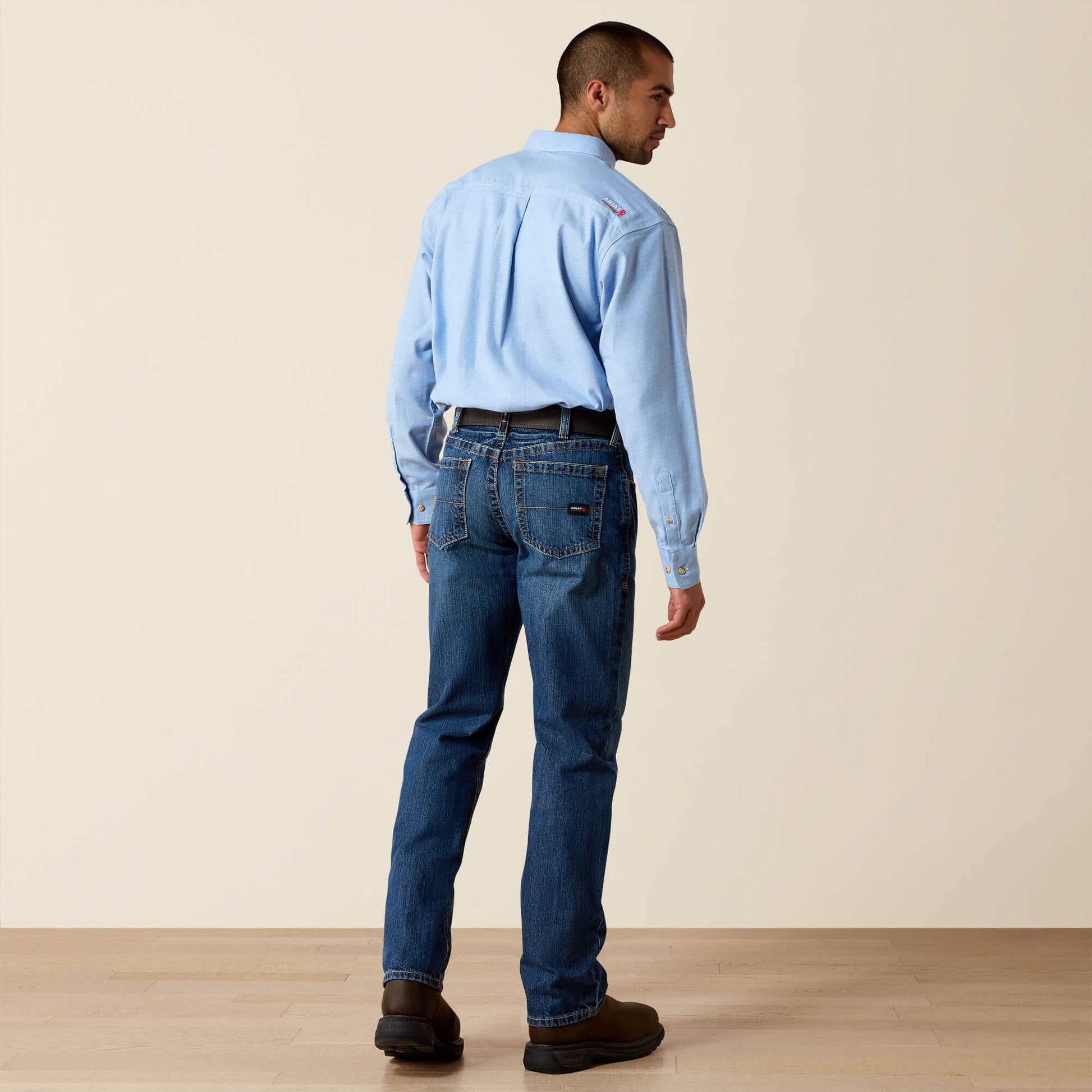 Ariat Men FR M3 Loose Basic Stackable Straight Leg Jean