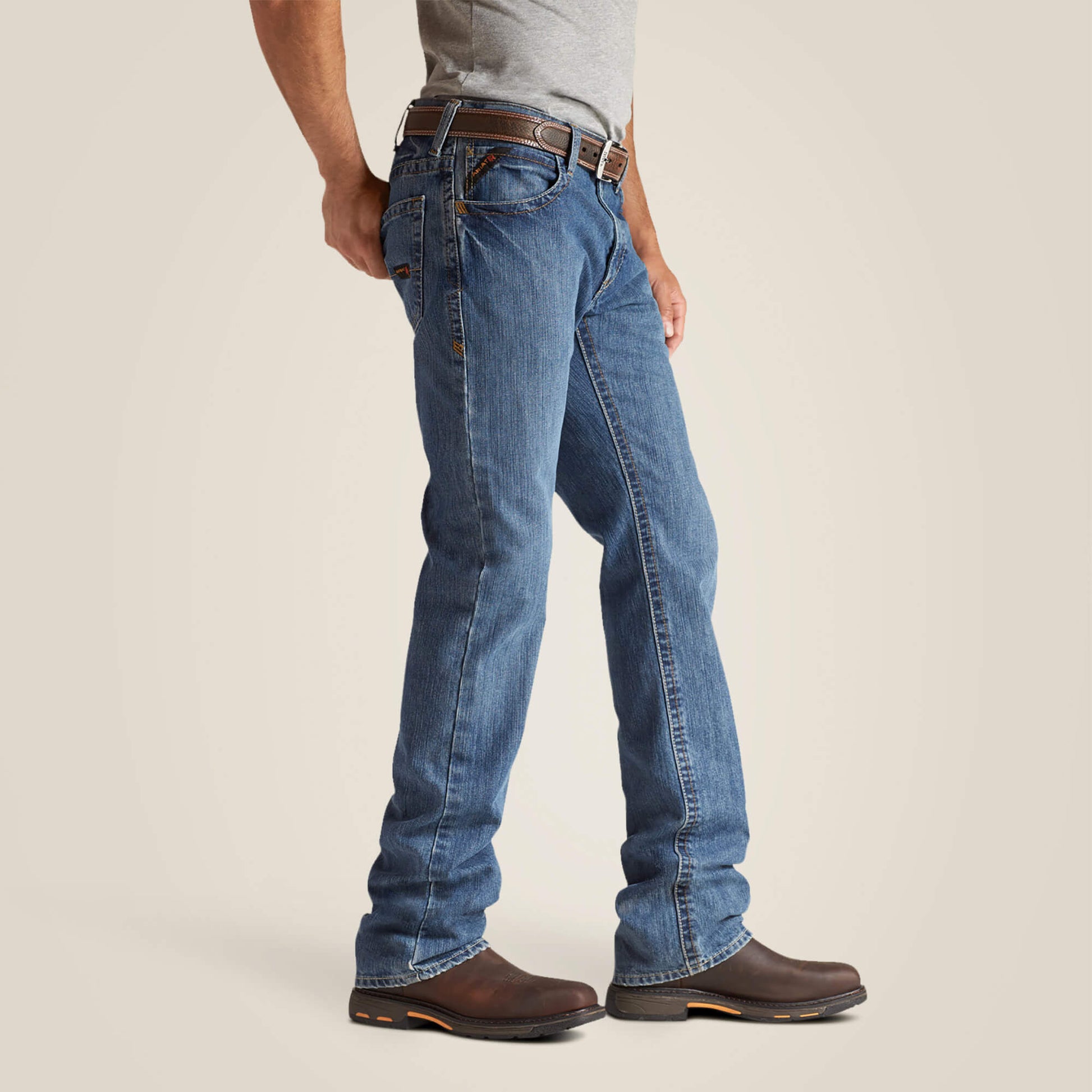Ariat Men FR M4 Relaxed Basic Boot Cut Jean