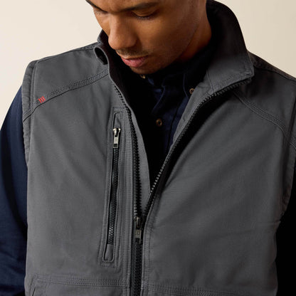 Ariat Men FR DuraLight Cordura Canvas Vest