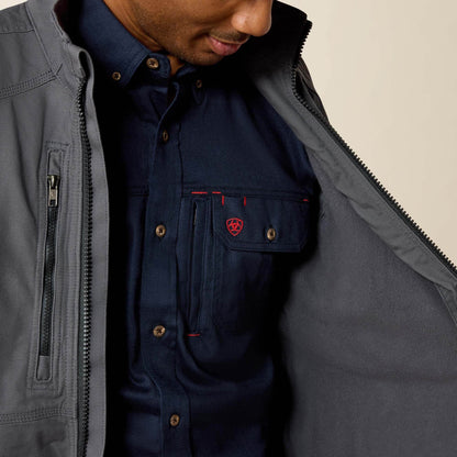 Ariat Men FR DuraLight Cordura Canvas Vest
