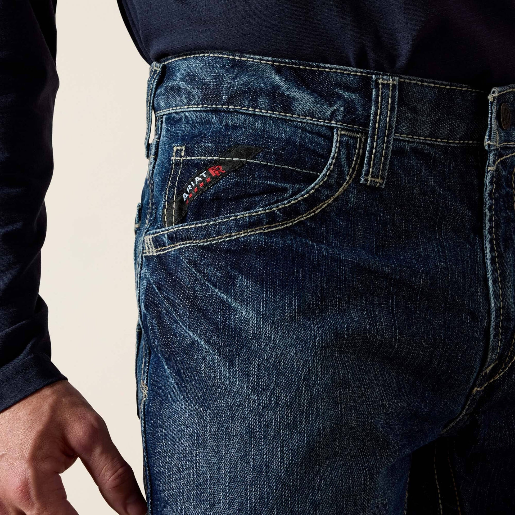 Ariat Men FR M4 Relaxed Boundary Boot Cut Jean