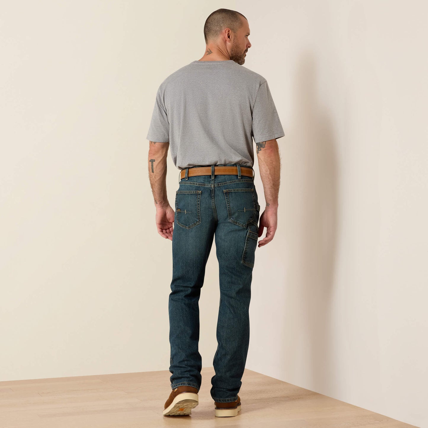 Ariat Men Rebar M7 Slim DuraStretch Workhorse Straight Leg Jean