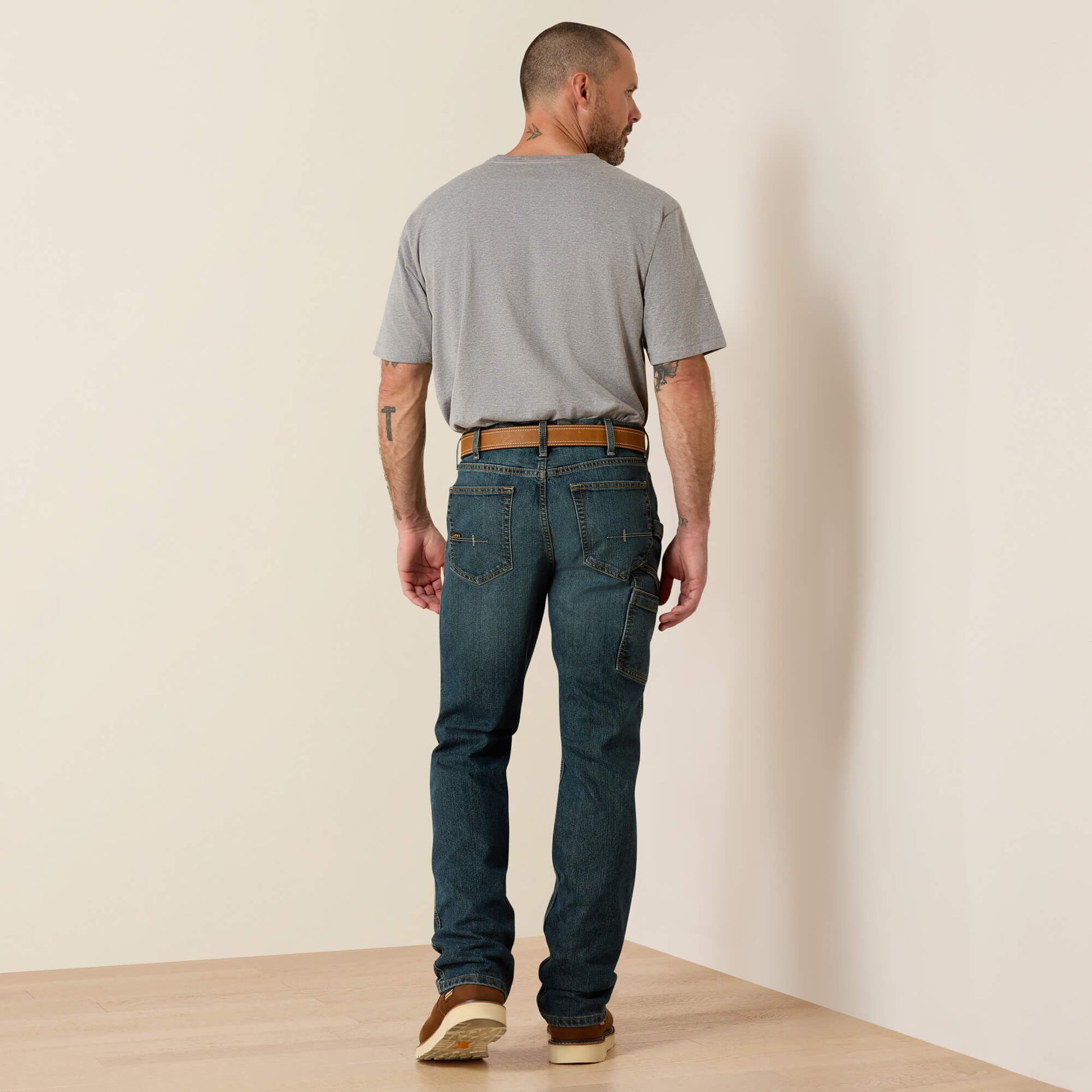 Ariat Men Rebar M7 Slim DuraStretch Workhorse Straight Leg Jean