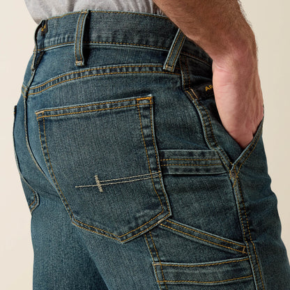 Ariat Men Rebar M7 Slim DuraStretch Workhorse Straight Leg Jean