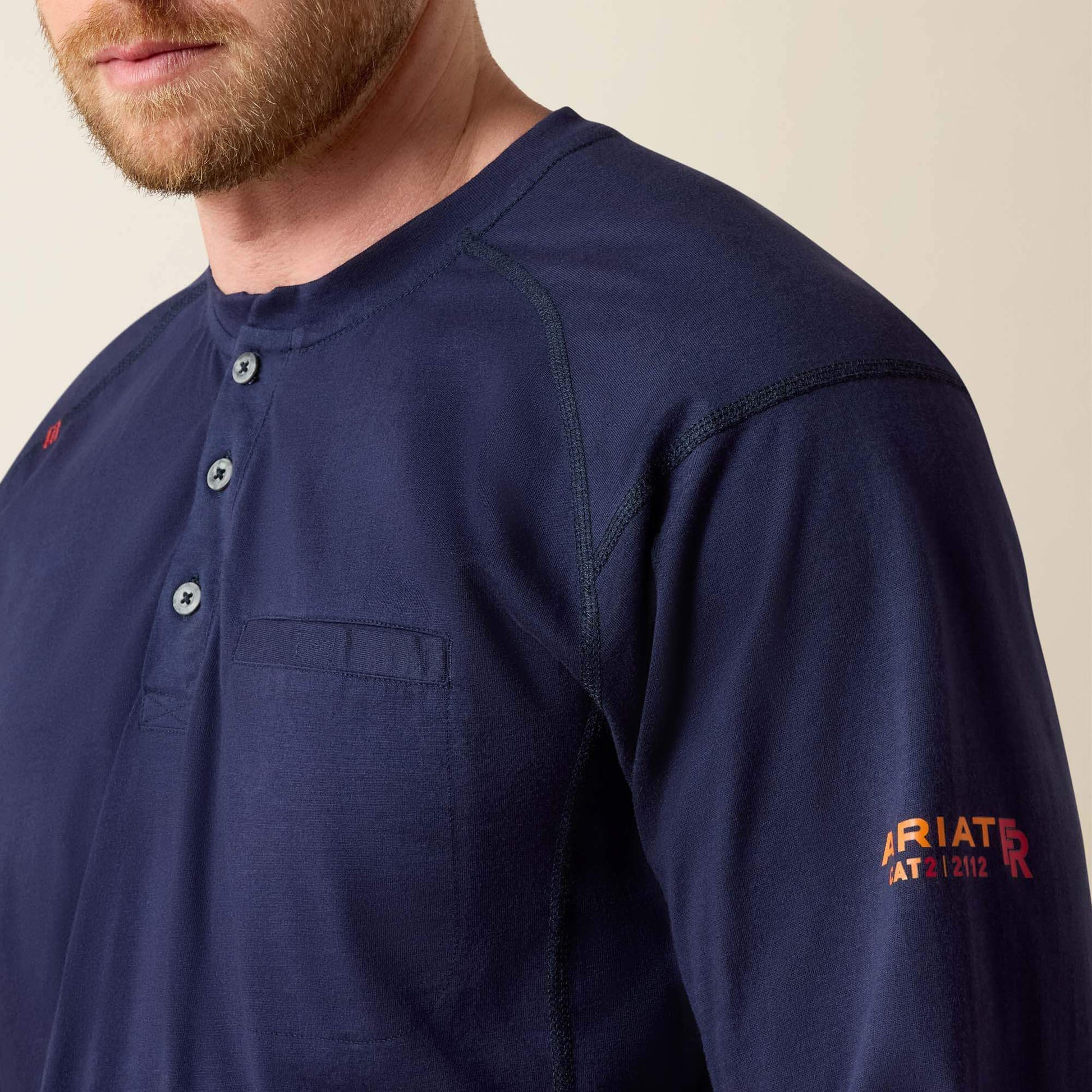 Ariat Men FR Air Henley