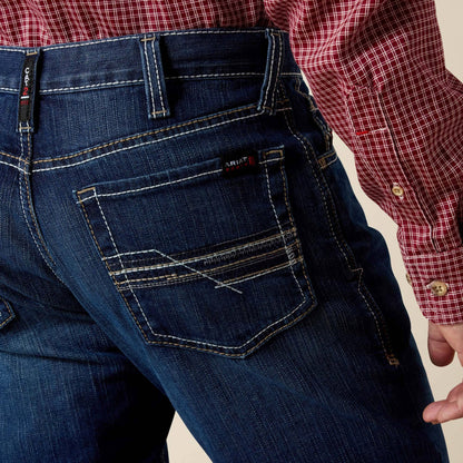 Ariat Men FR M4 Relaxed DuraStretch Lineup Stackable Straight Leg Jean