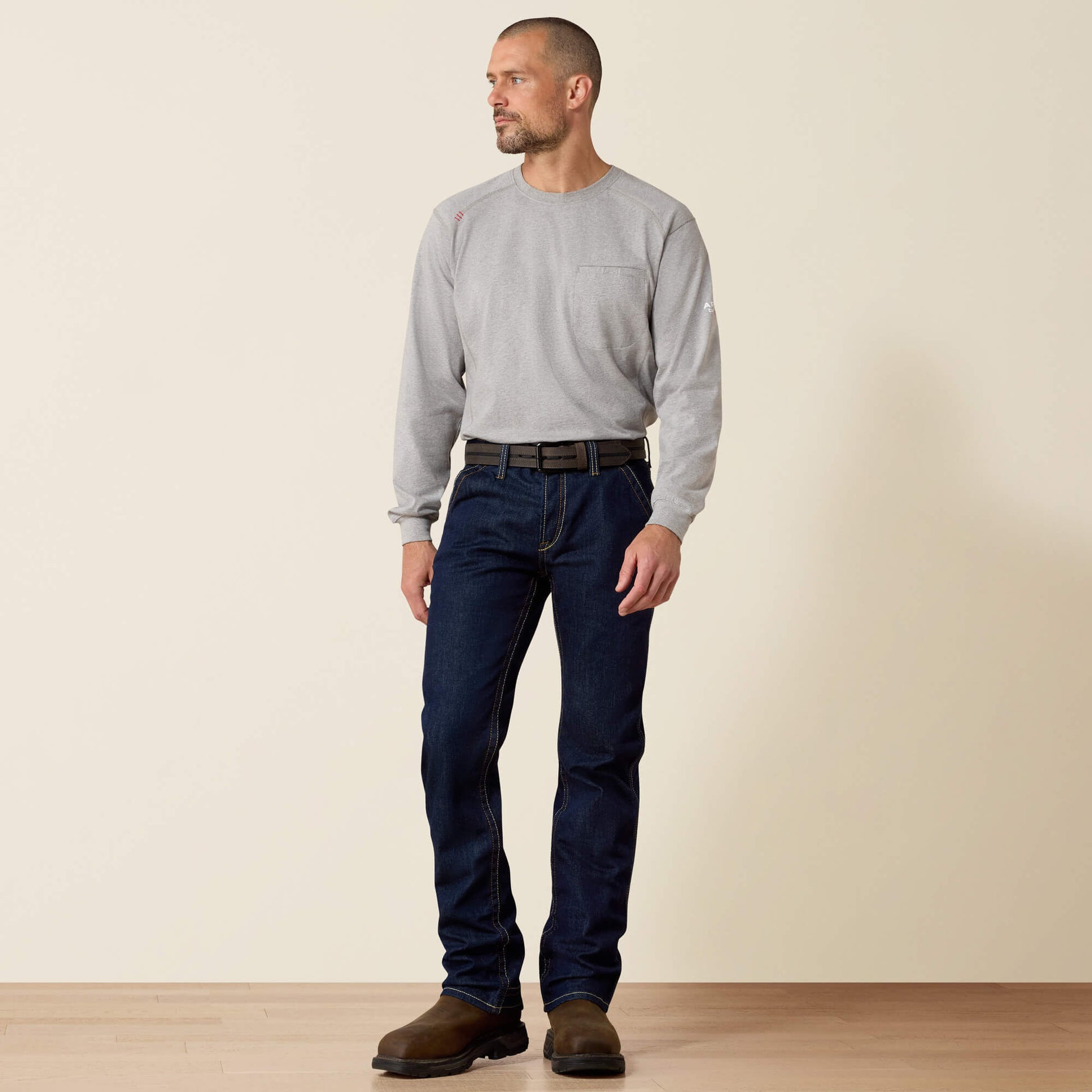 Ariat Men FR M7 Slim DuraStretch Workhorse Stackable Straight Leg Jean
