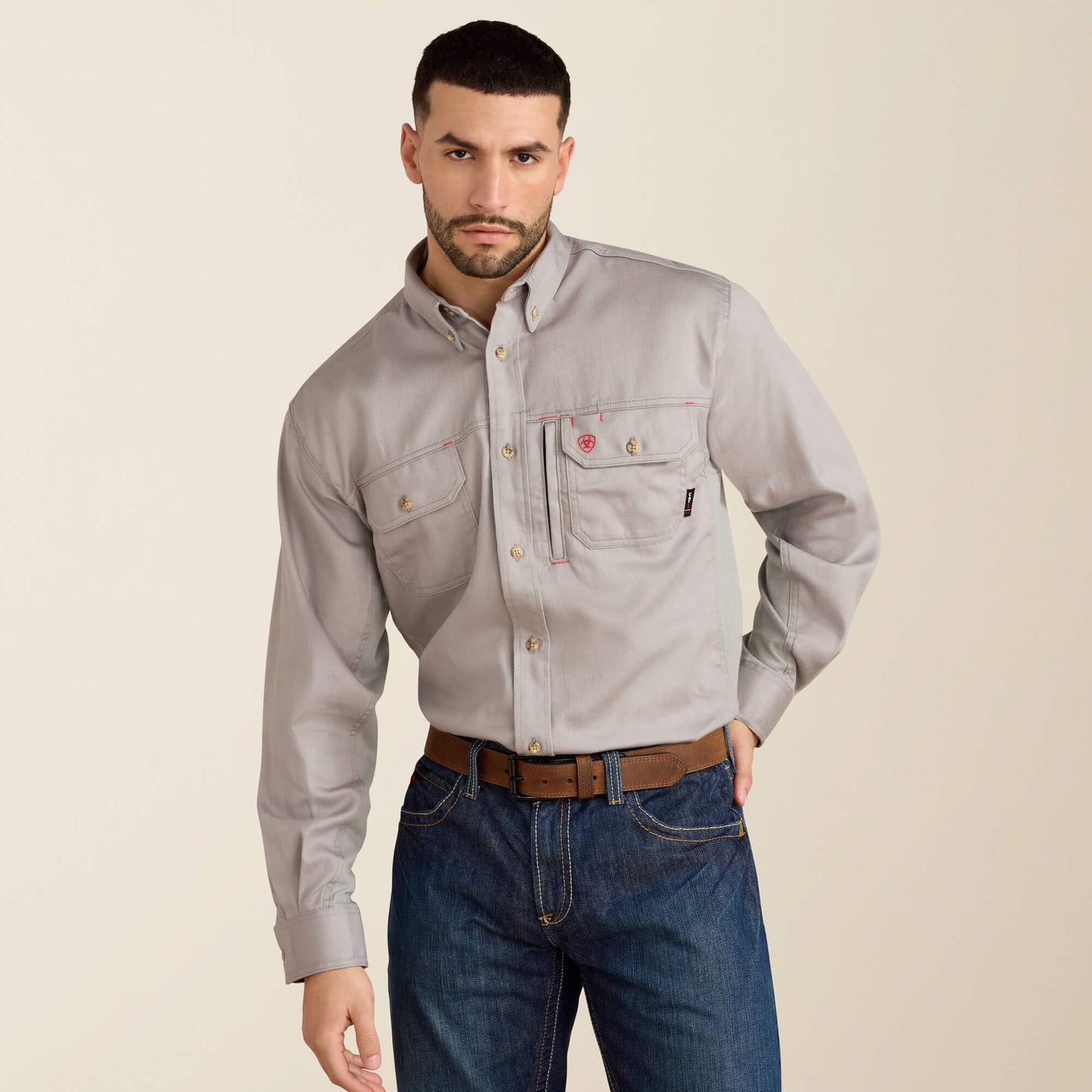 Ariat Men FR Solid Vent Work Shirt