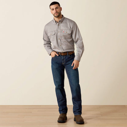 Ariat Men FR Solid Vent Work Shirt