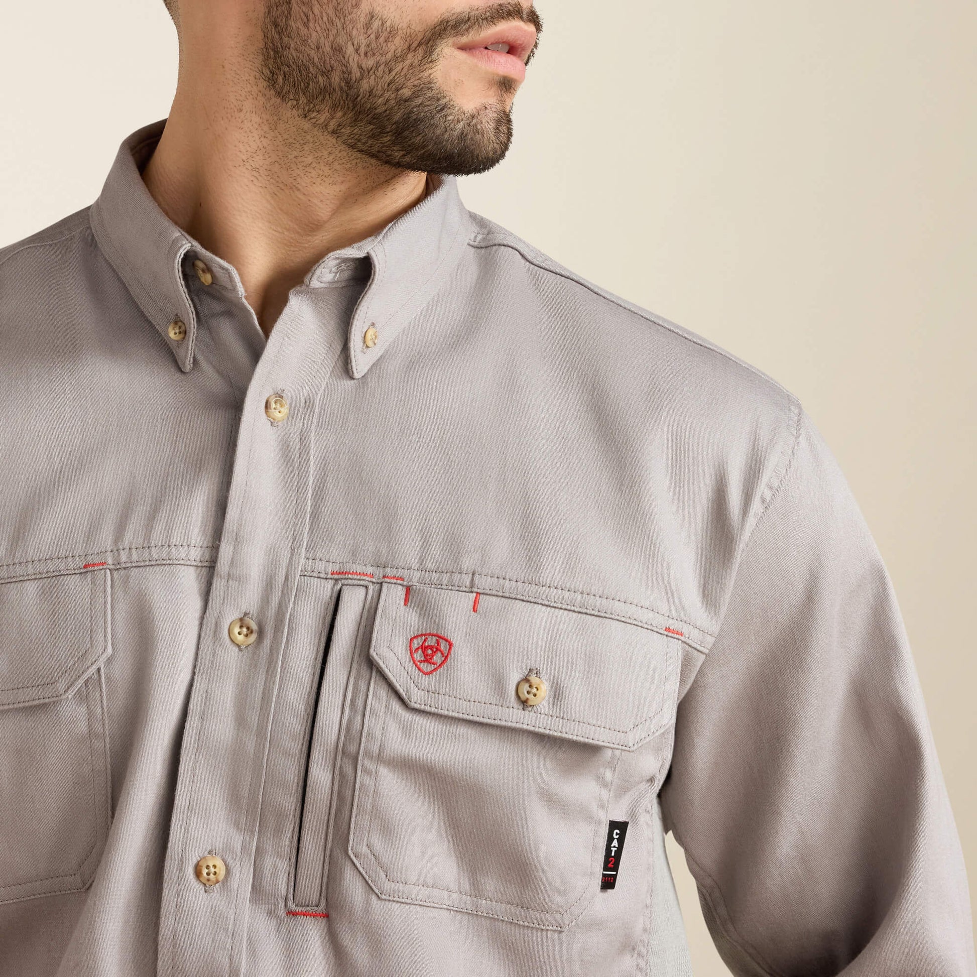 Ariat Men FR Solid Vent Work Shirt