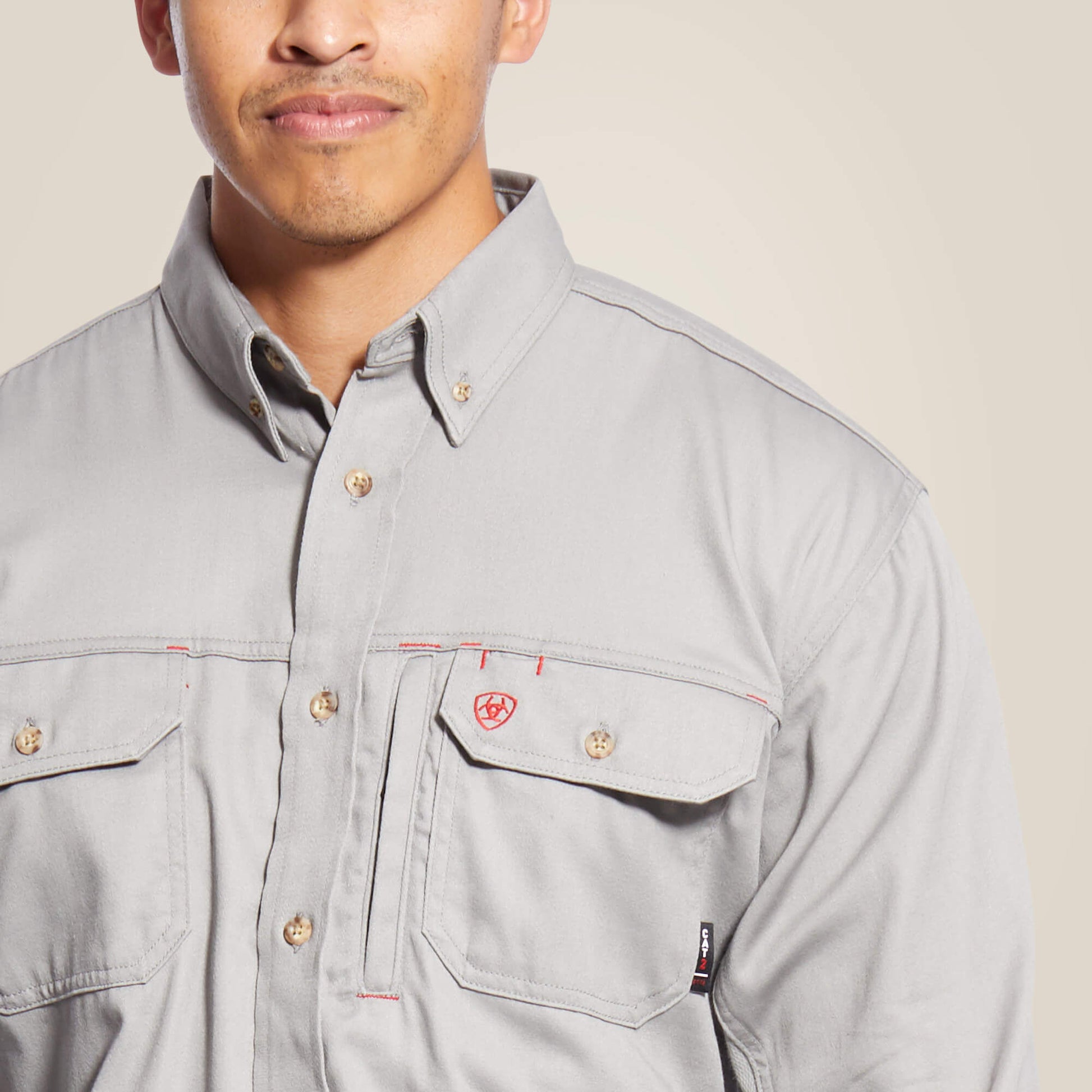 Ariat Men FR Solid Vent Work Shirt