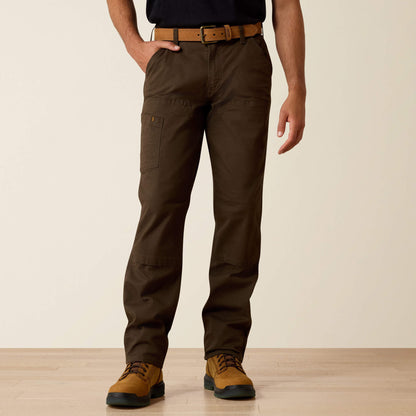 Ariat Men Rebar M4 Low Rise DuraStretch Made Tough Double Front Stackable Straight Leg Pant