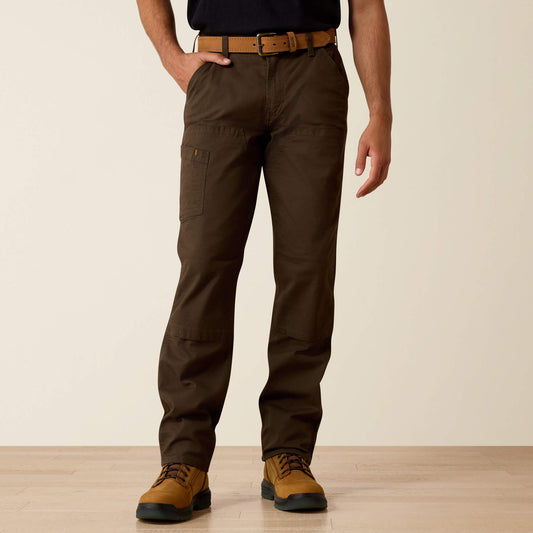 Ariat Men Rebar M4 Low Rise DuraStretch Made Tough Double Front Stackable Straight Leg Pant