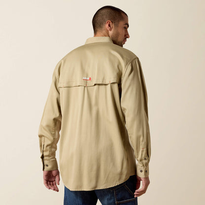 Ariat Men FR Solid Vent Work Shirt