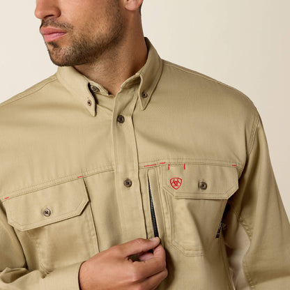 Ariat Men FR Solid Vent Work Shirt