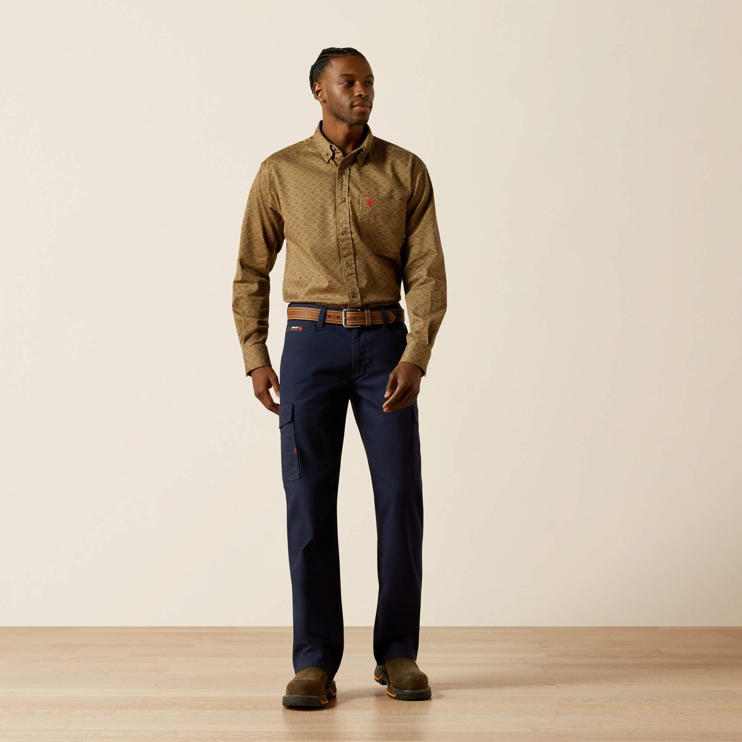 Ariat Men FR M4 Relaxed Lightweight Cargo DuraStretch Straight Leg Pants