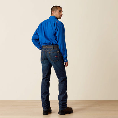 Ariat Men FR M5 Straight Basic Stackable Straight Leg Jean