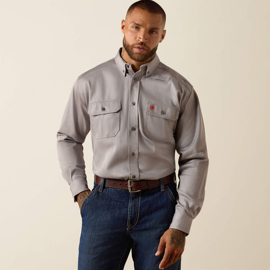 Ariat Men FR Solid Work Shirt