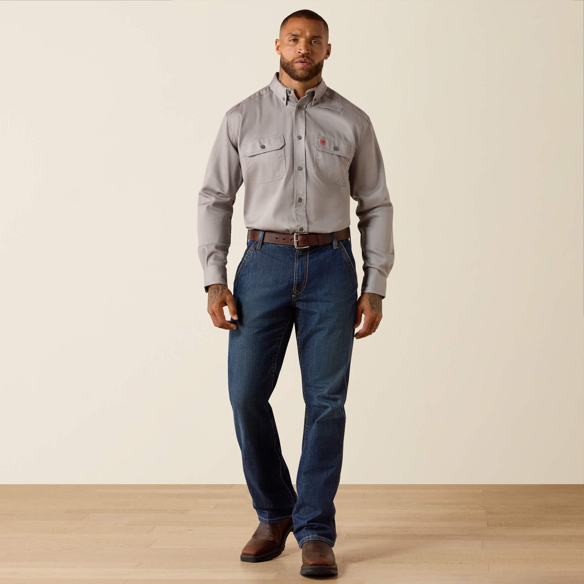 Ariat Men FR Solid Work Shirt