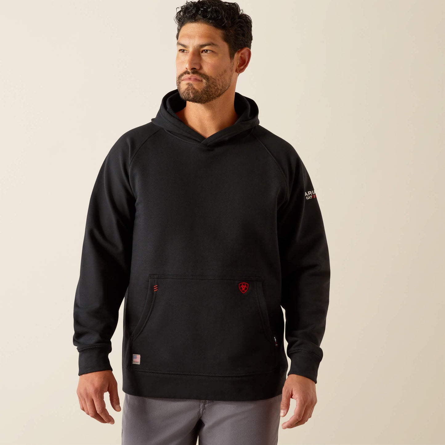 Ariat Men FR DuraStretch Work Hard Live Free Hoodie