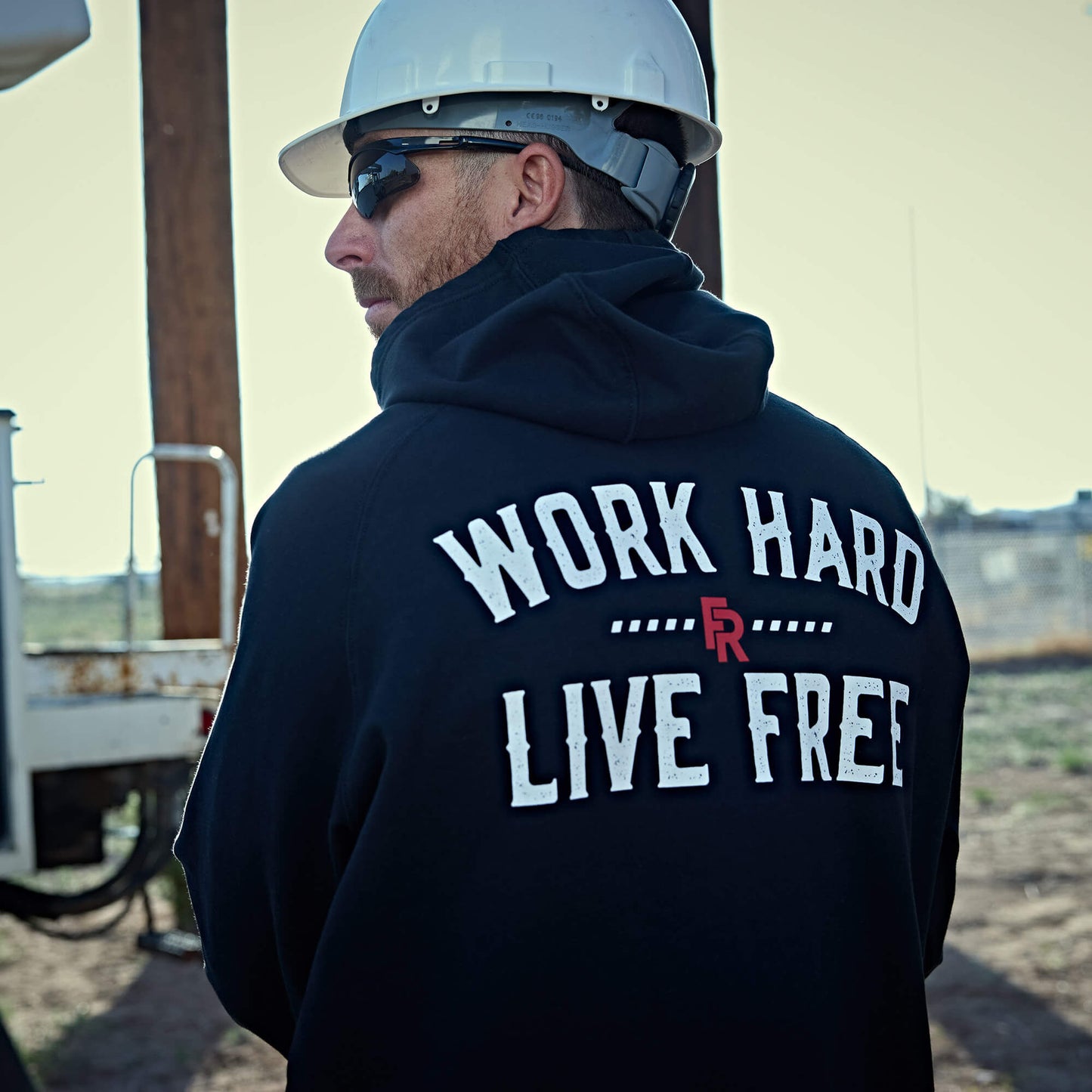 Ariat Men FR DuraStretch Work Hard Live Free Hoodie