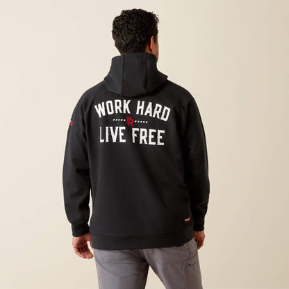 Ariat Men FR DuraStretch Work Hard Live Free Hoodie
