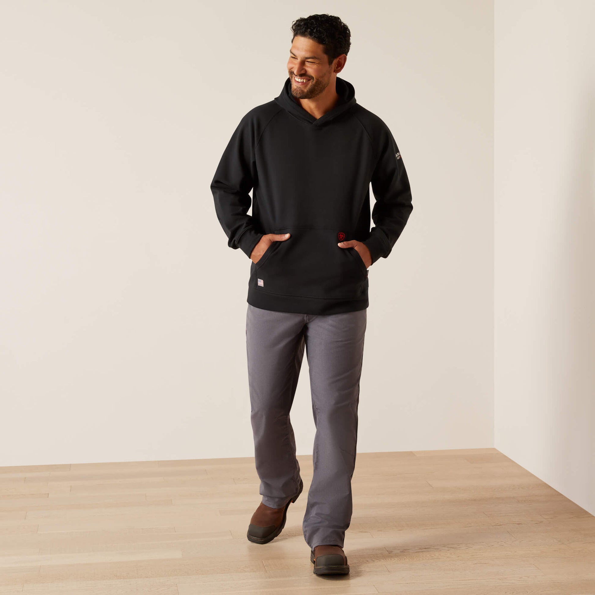 Ariat Men FR DuraStretch Work Hard Live Free Hoodie