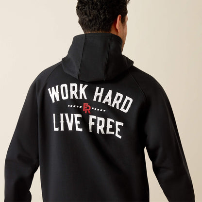 Ariat Men FR DuraStretch Work Hard Live Free Hoodie