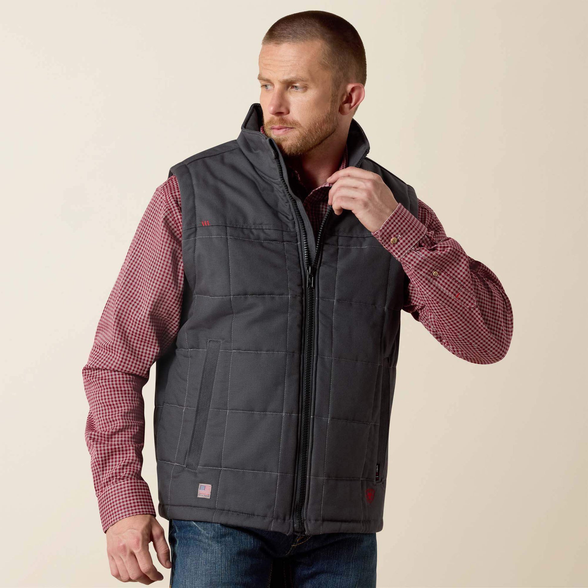 Ariat Men FR Crius Insulated Vest