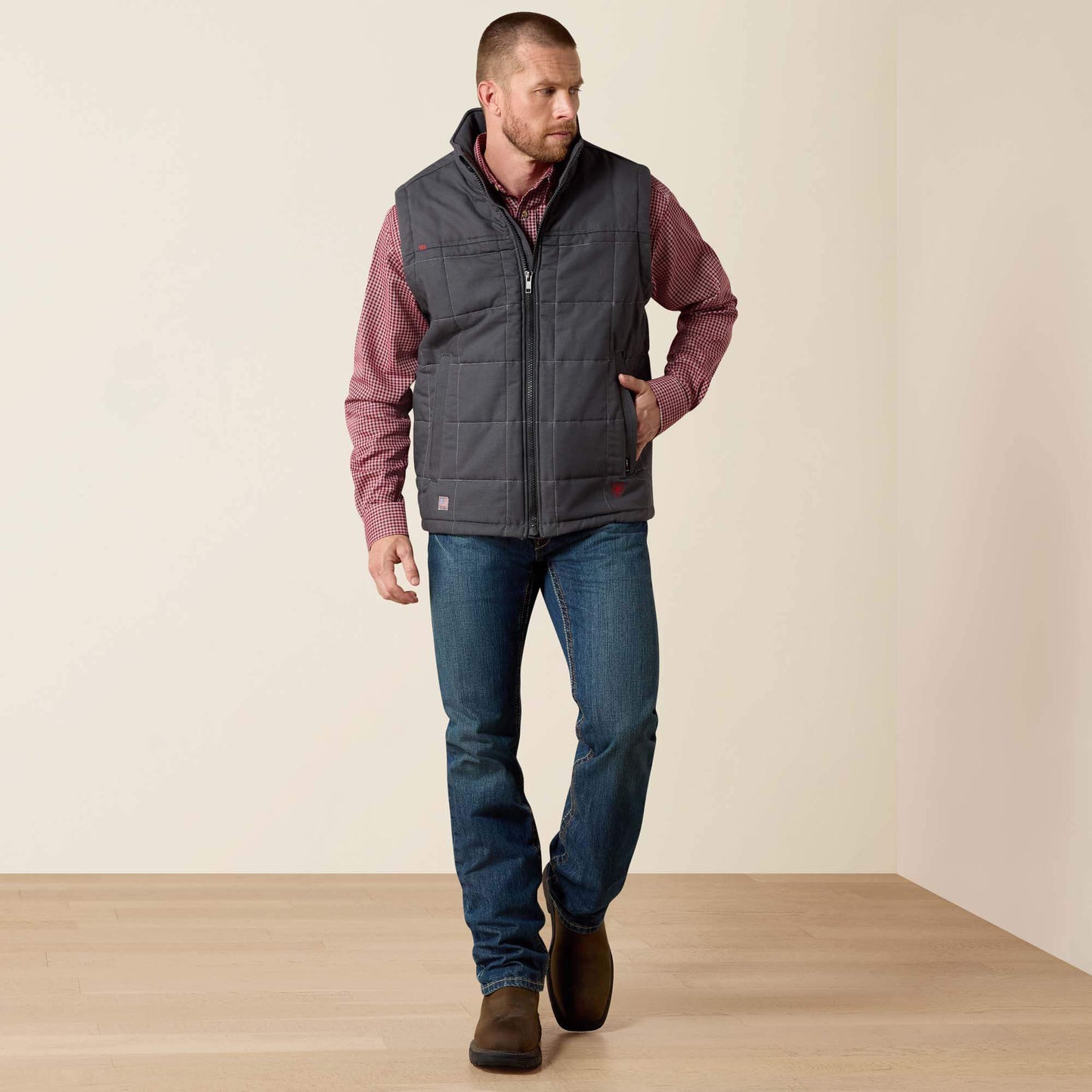 Ariat Men FR Crius Insulated Vest
