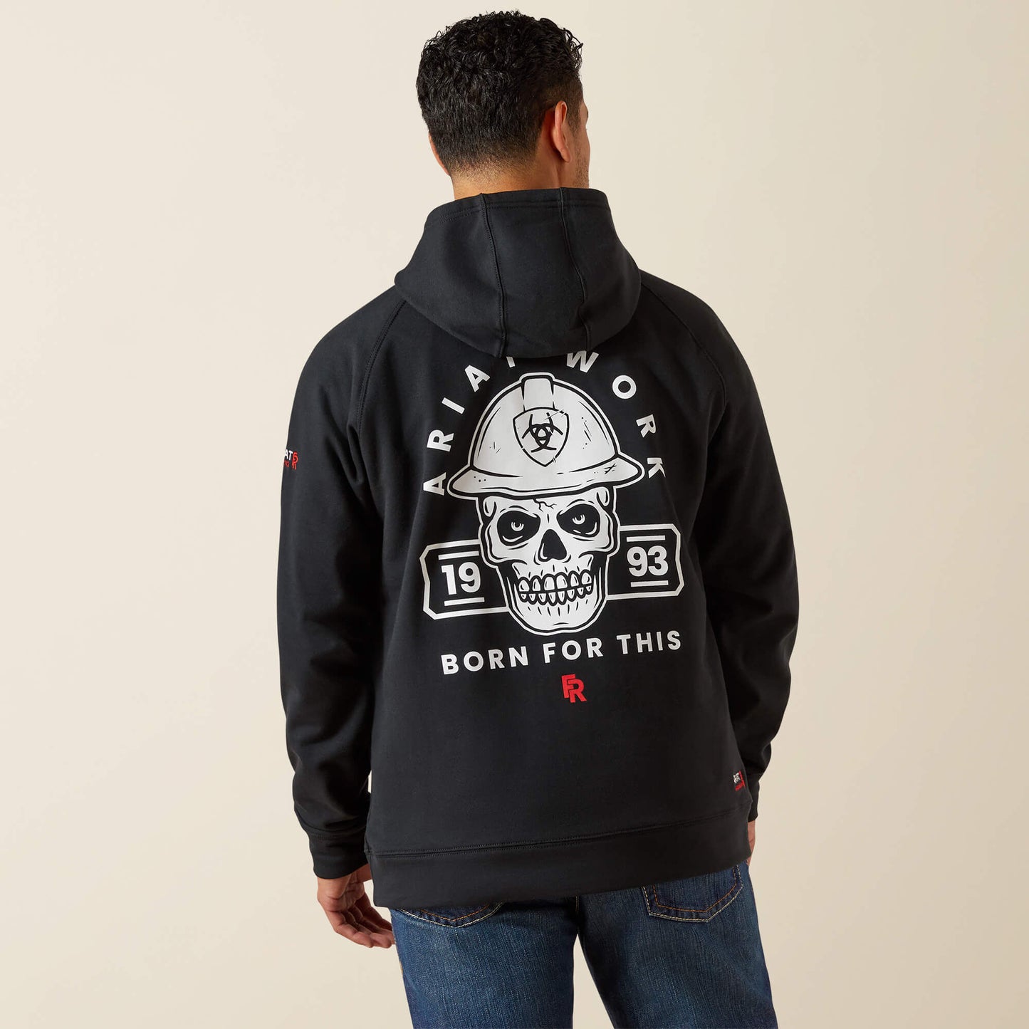 Ariat Men FR DuraStretch Hard Head Full Zip Hoodie