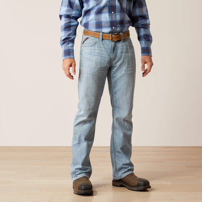 Ariat Men FR M4 Relaxed DuraStretch DuraLight Remming Boot Cut Jean