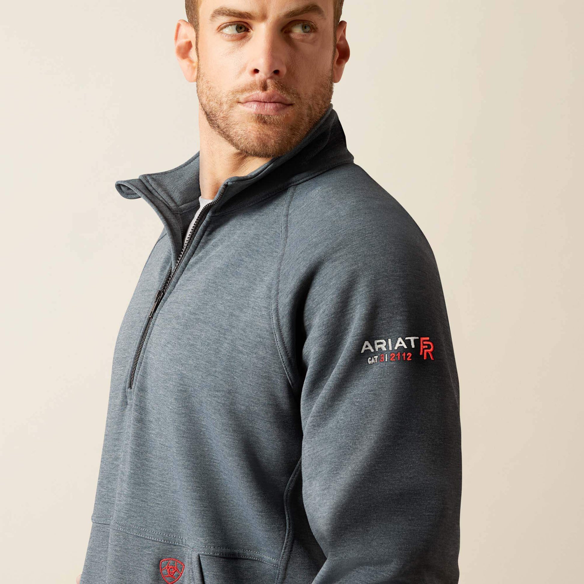 Ariat Men FR Primo Fleece 2.0 1/4 Zip Sweater