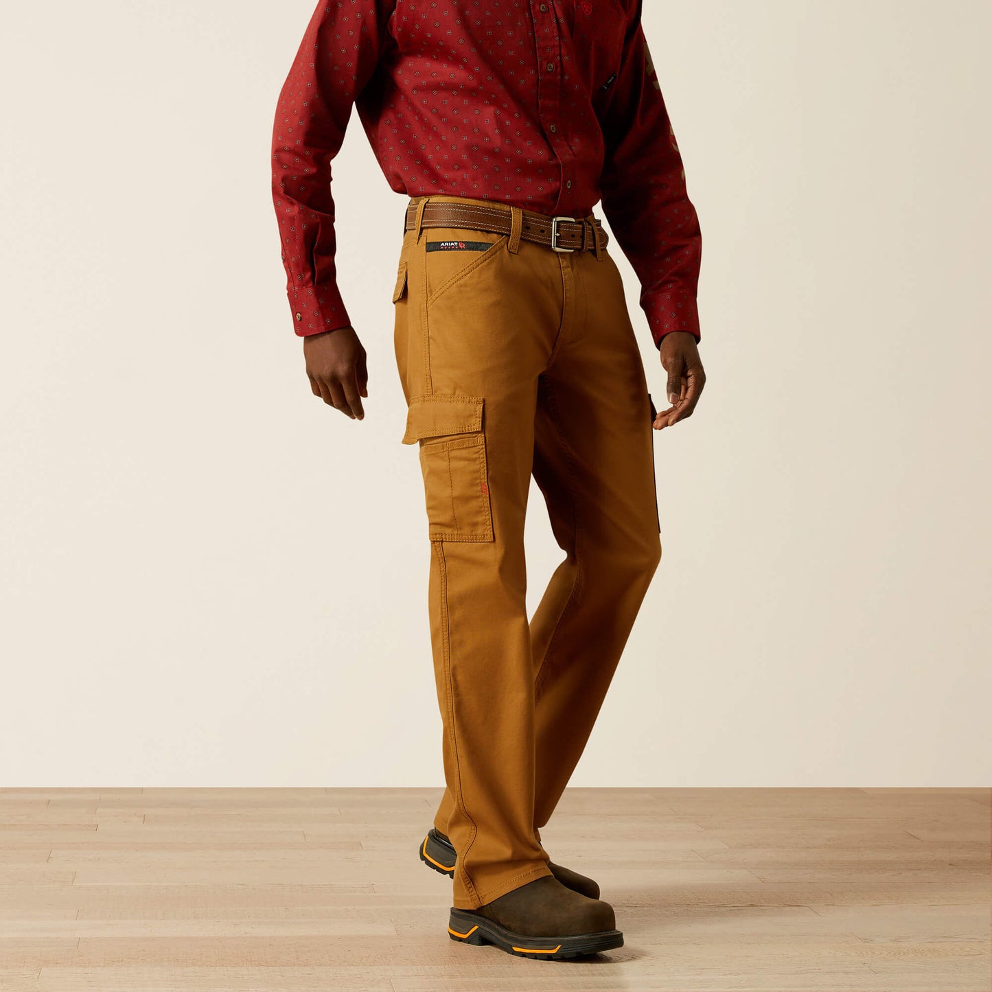 Ariat Men FR M4 Relaxed Lightweight Cargo DuraStretch Straight Leg Pants