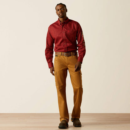 Ariat Men FR M4 Relaxed Lightweight Cargo DuraStretch Straight Leg Pants