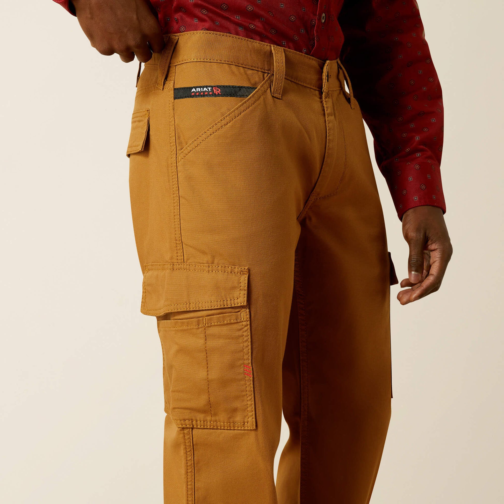 Ariat Men FR M4 Relaxed Lightweight Cargo DuraStretch Straight Leg Pants