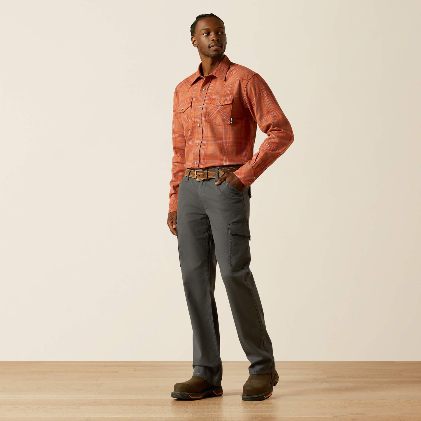 Ariat Men FR M4 Relaxed Lightweight Cargo DuraStretch Straight Leg Pants