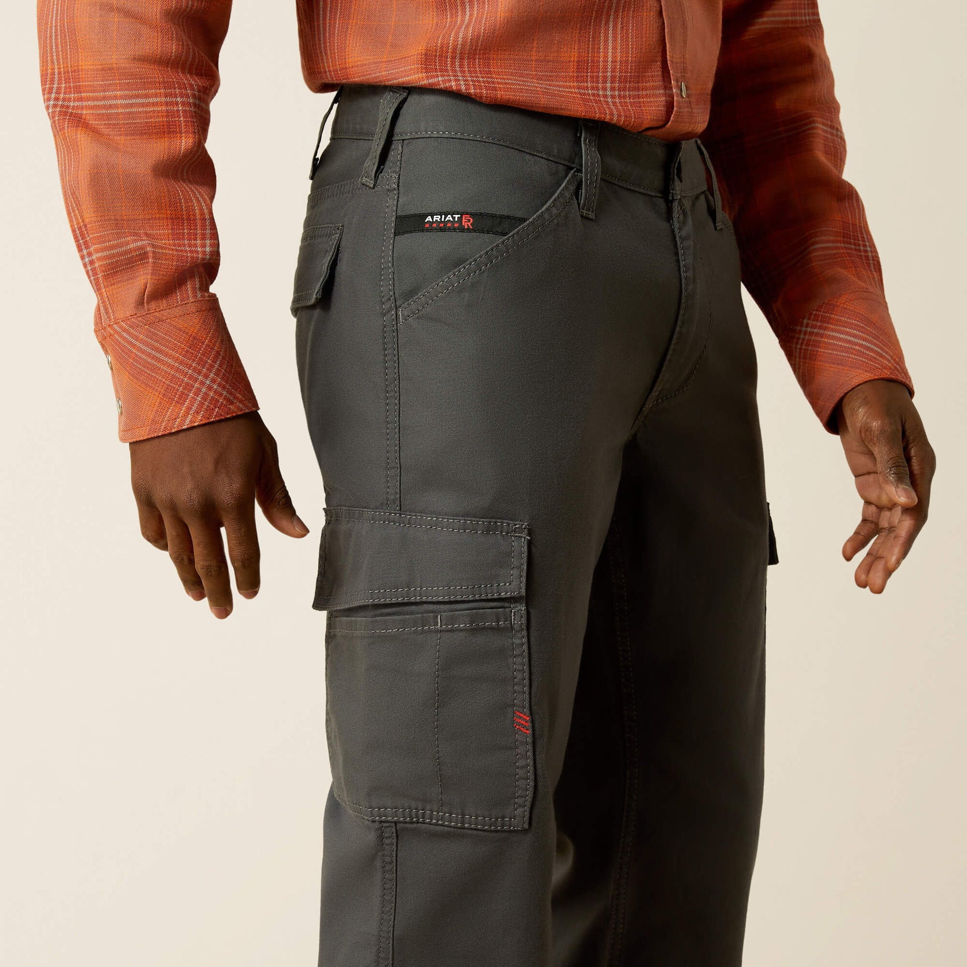 Ariat Men FR M4 Relaxed Lightweight Cargo DuraStretch Straight Leg Pants