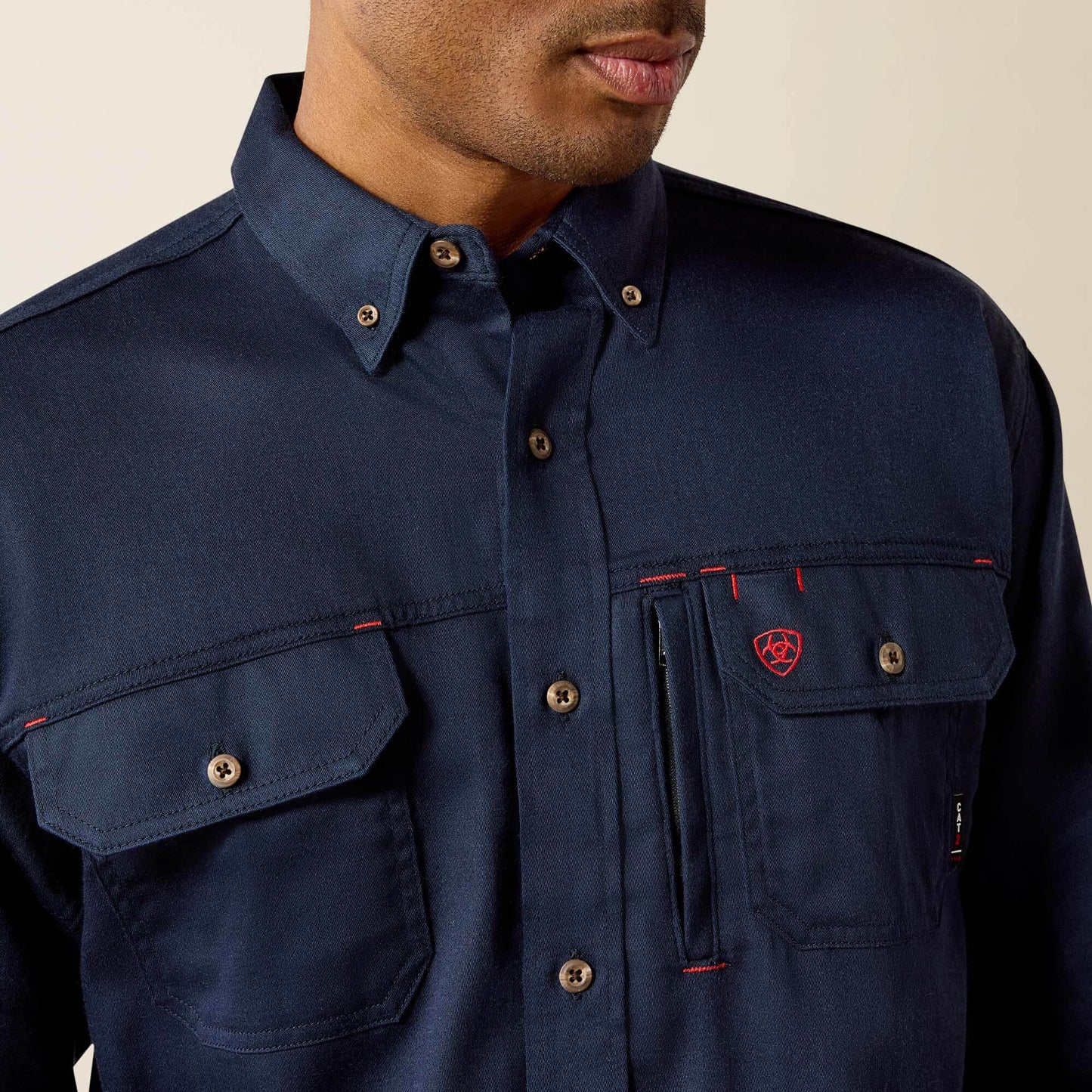 Ariat Men FR Solid Vent Work Shirt