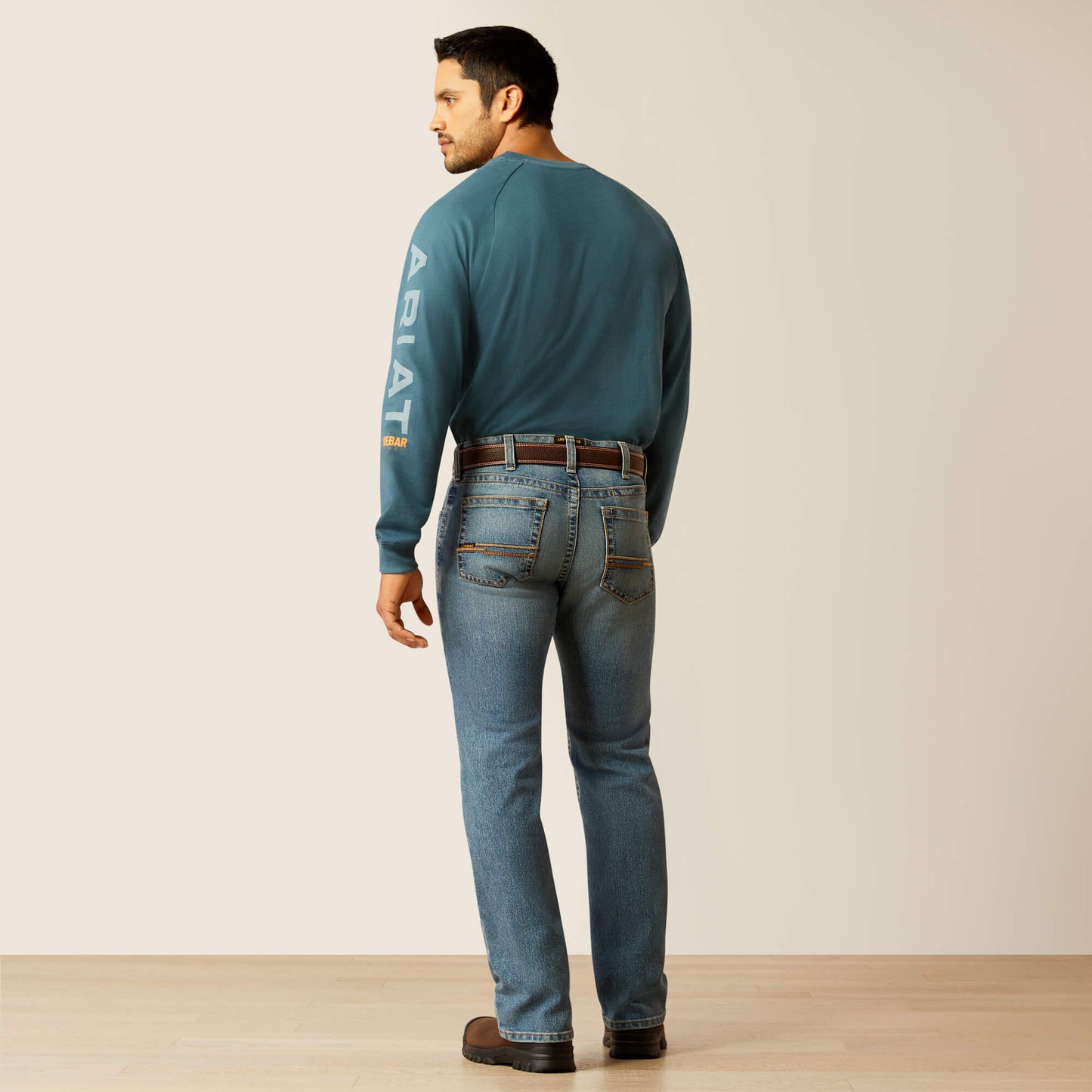 Ariat Men Rebar M7 Slim Rail Straight Jean