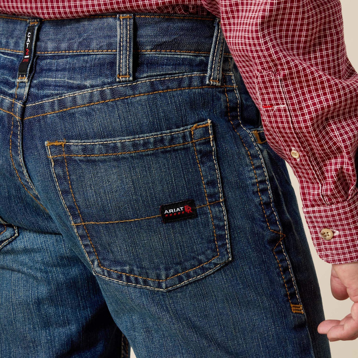 Ariat Men FR M5 Straight Basic Stackable Straight Leg Jean