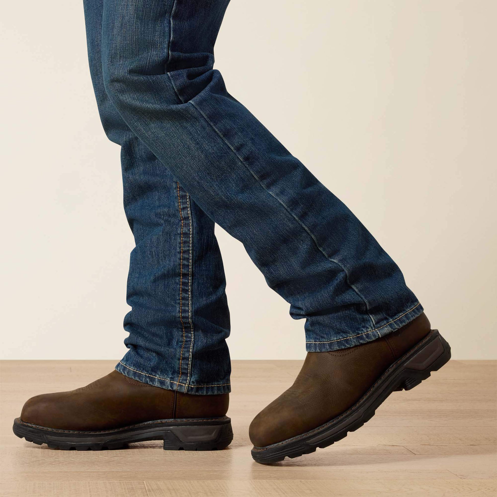 Ariat Men FR M5 Straight Basic Stackable Straight Leg Jean