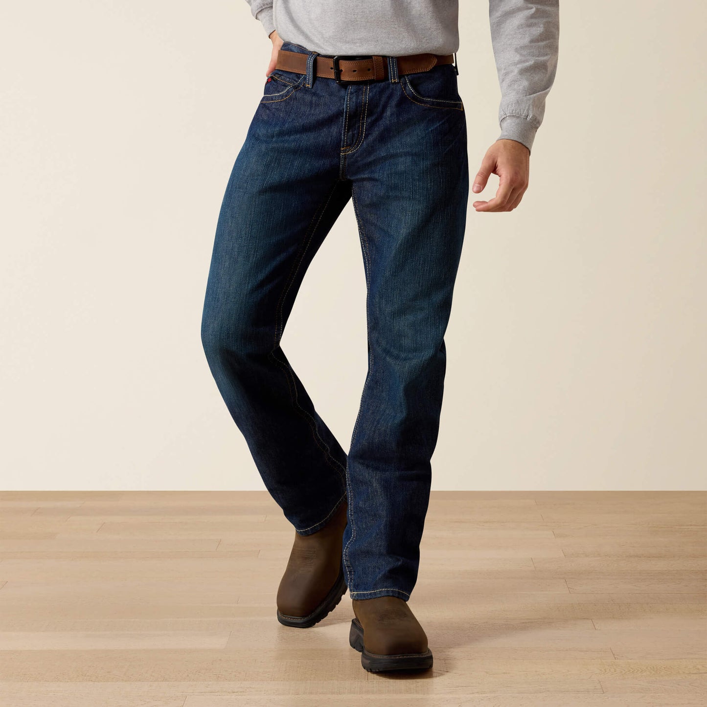 Ariat Men FR M3 Loose Basic Stackable Straight Leg Jean