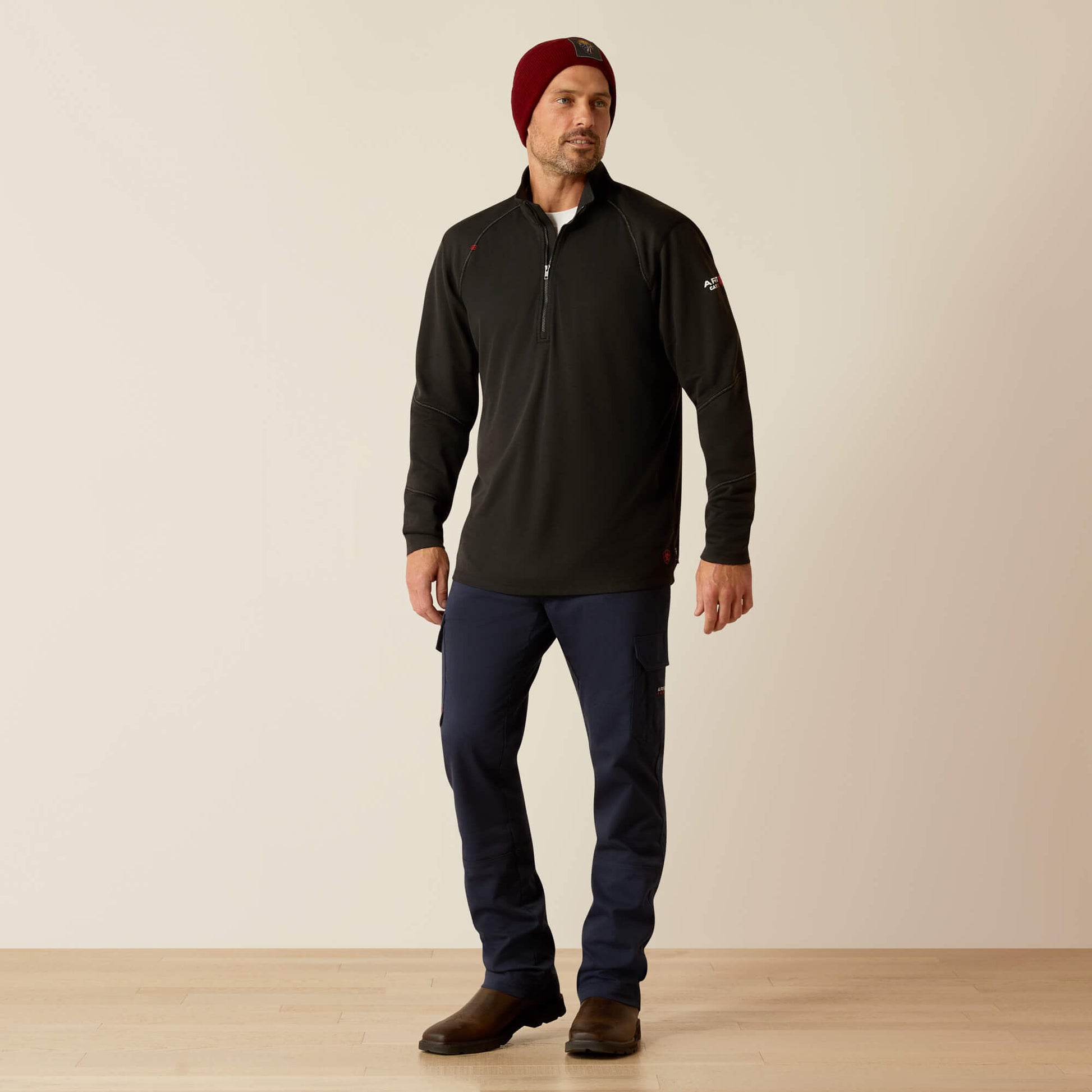 Ariat Men FR Primo 1/4 Zip Baselayer