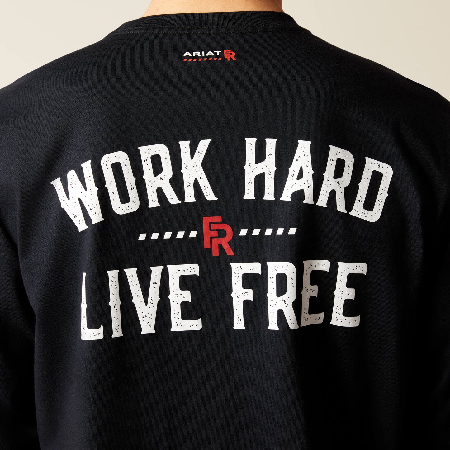 Ariat Men FR Work Hard Live Free T-Shirt
