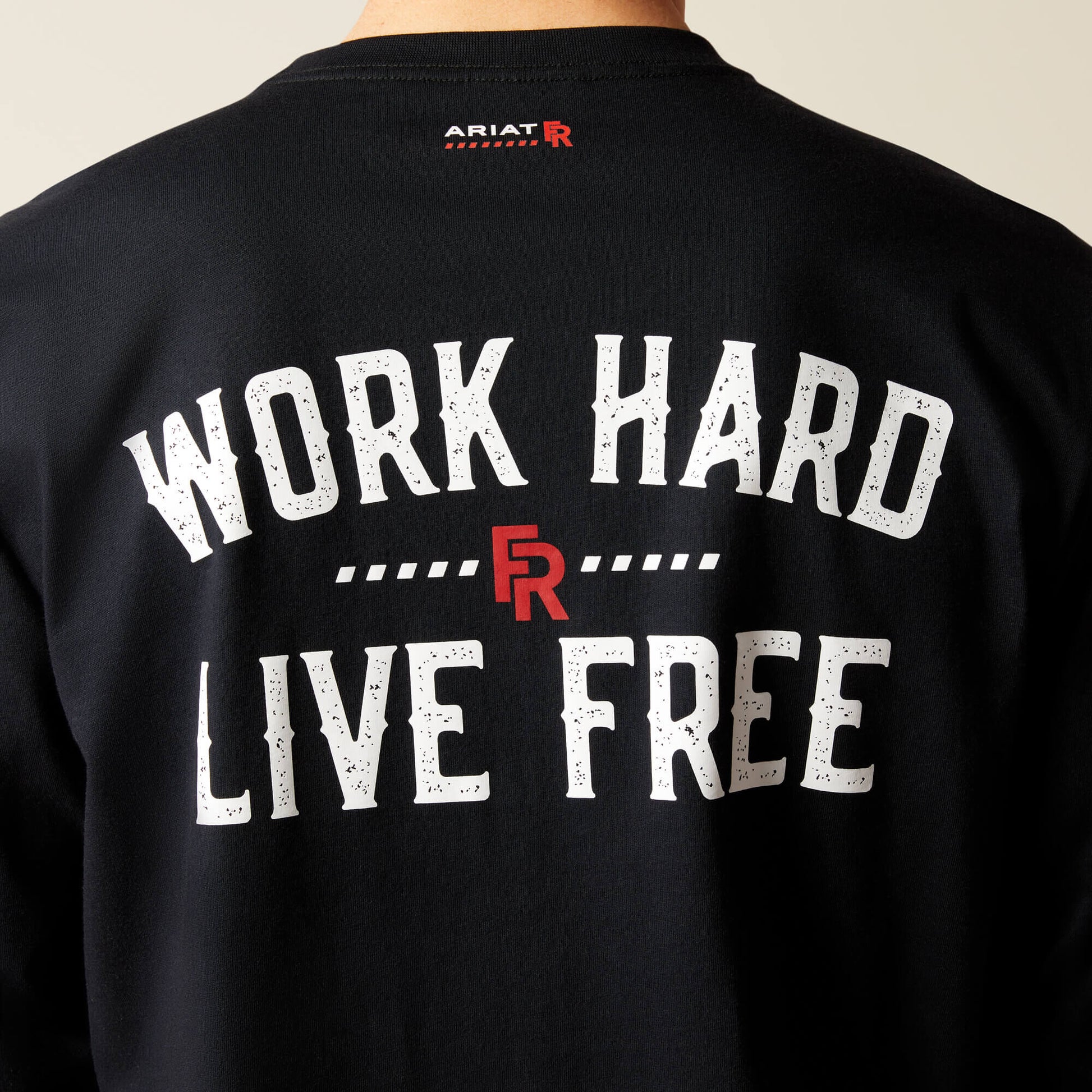 Ariat Men FR Work Hard Live Free T-Shirt